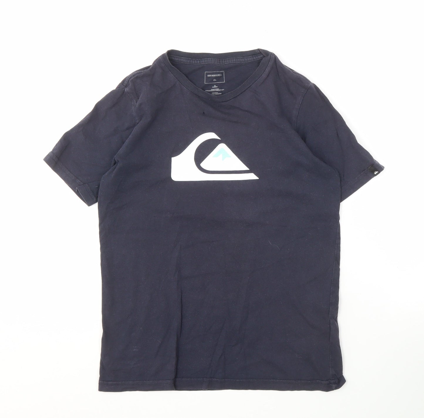 Unisex Adults UK Size 4 Quiksilver Black Basic T-Shirt