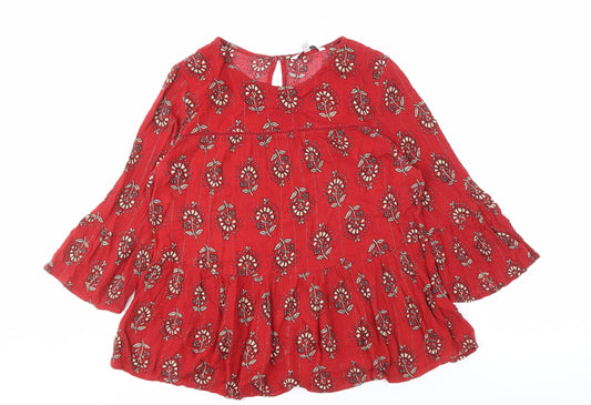 Womens UK Size 10 NEXT Red  Blouse