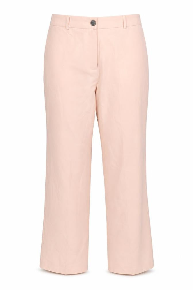 Womens UK Size 10 ASOS Regular Fit Casual Pink Trousers