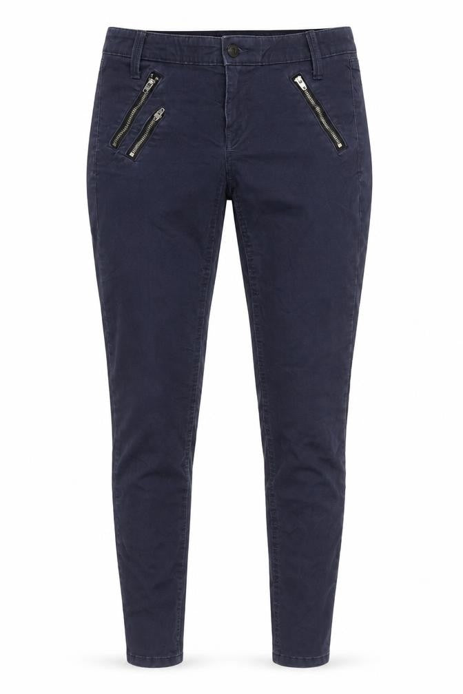 Womens UK Size 4 Gap Slim Fit Khakis Blue Trousers