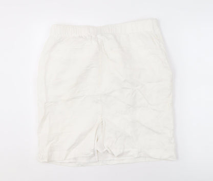 Marks and Spencer Women's White Pencil Skirt Size 14