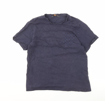 Mens UK Size S Ben Sherman Blue  T-Shirt