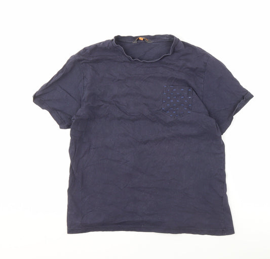Mens UK Size S Ben Sherman Blue  T-Shirt