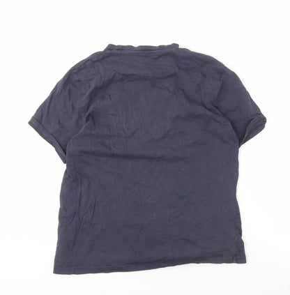 Mens UK Size S Ben Sherman Blue  T-Shirt