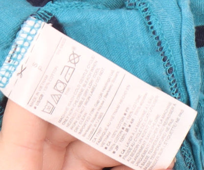 Gap Men’s Blue Striped Polo Shirt, Size S, Casual Wear