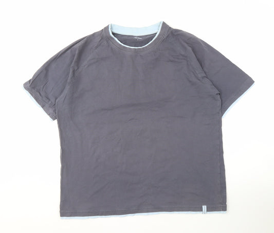 Peter Storm Men's Grey Crew Neck T-Shirt Size L