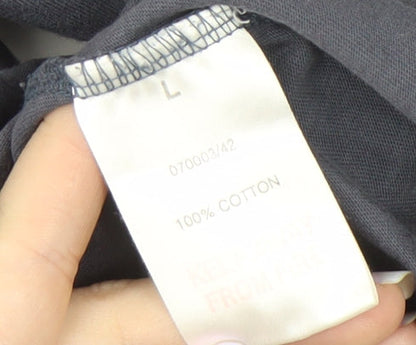 Peter Storm Men's Grey Crew Neck T-Shirt Size L