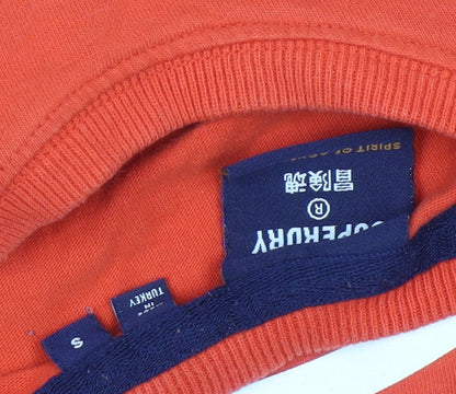 Superdry Men's Orange Graphic T-Shirt, Size S