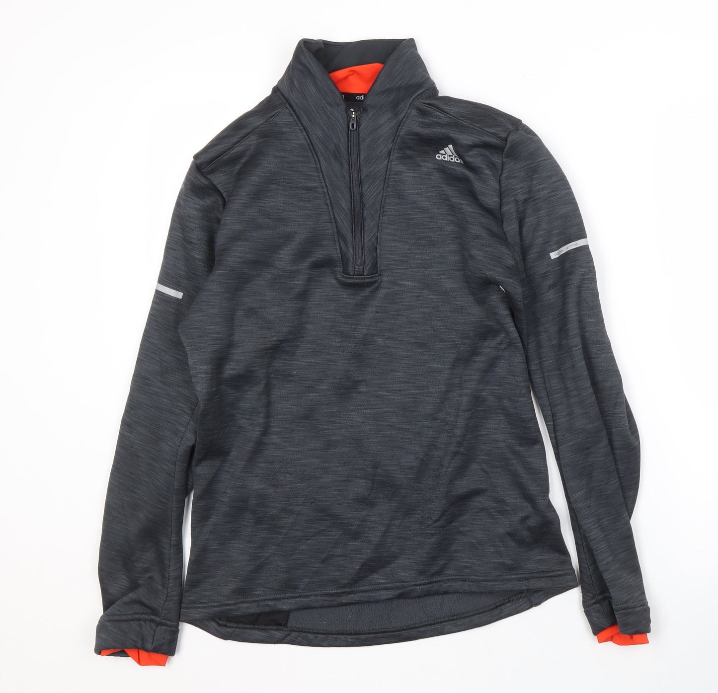 Adidas Women's Grey Running Sweatshirt Size M