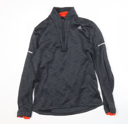 Adidas Women's Grey Running Sweatshirt Size M