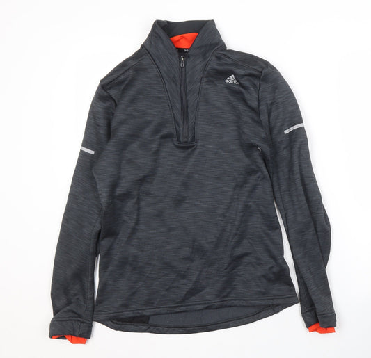 Adidas Women's Grey Running Sweatshirt Size M
