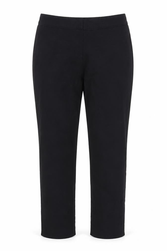 Womens UK Size 10 Oasis Slim Fit Business Casual Black Trousers
