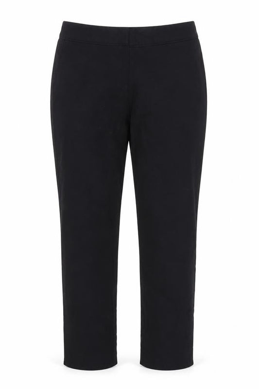 Womens UK Size 10 Oasis Slim Fit Business Casual Black Trousers