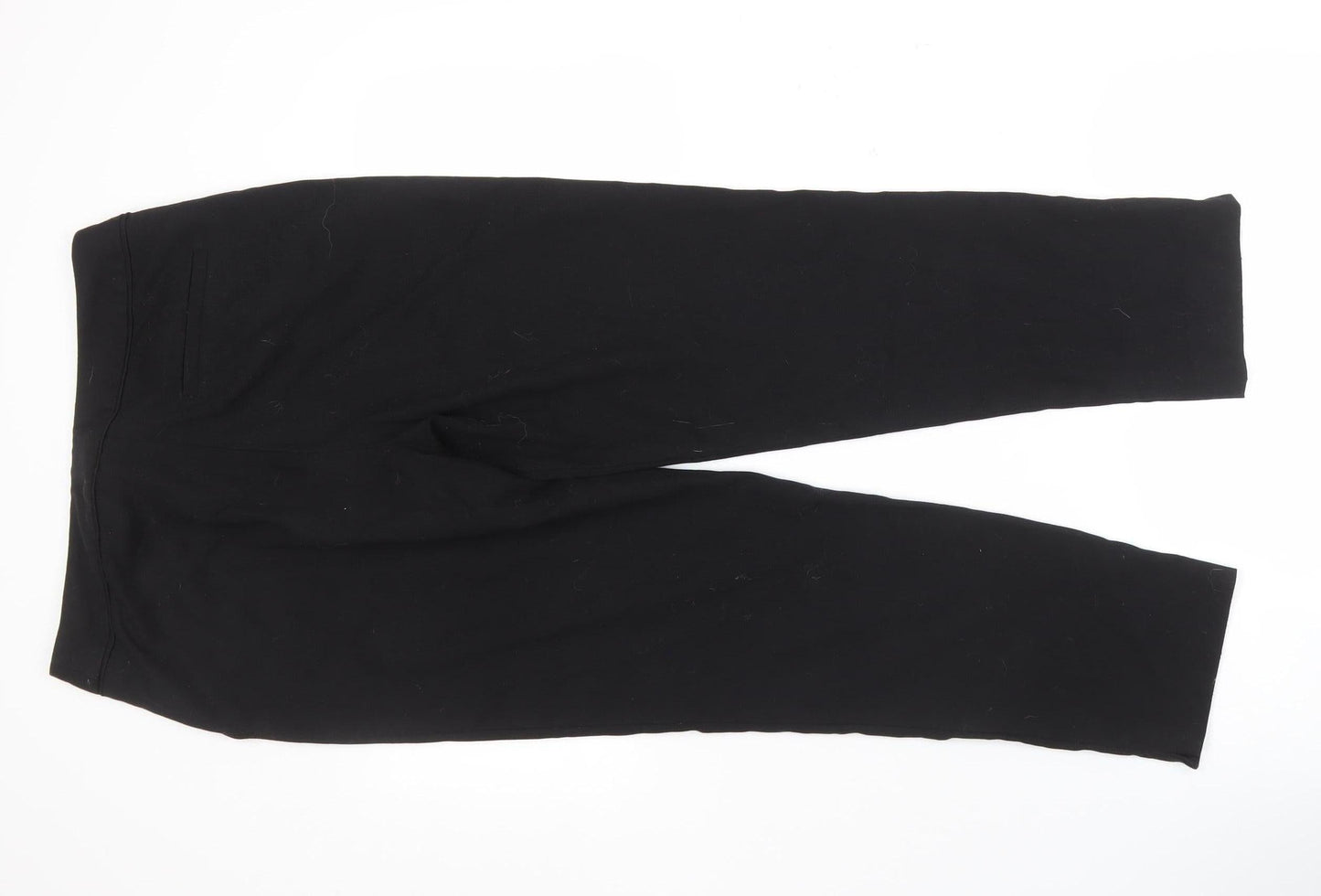 Womens UK Size 10 Oasis Slim Fit Business Casual Black Trousers