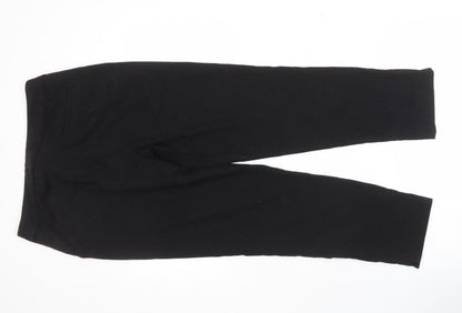Womens UK Size 10 Oasis Slim Fit Business Casual Black Trousers