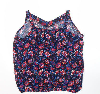 Bonmarché Women's Multicoloured Floral Tank Top, Size 20