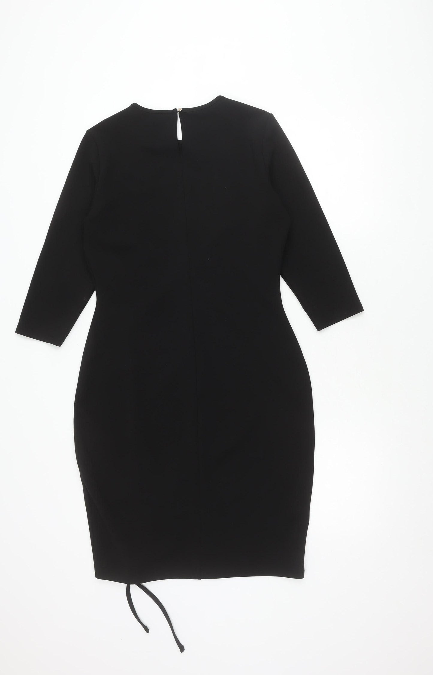 Dorothy Perkins Women's Black Bodycon Dress Size 12