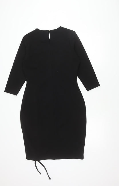 Dorothy Perkins Women's Black Bodycon Dress Size 12