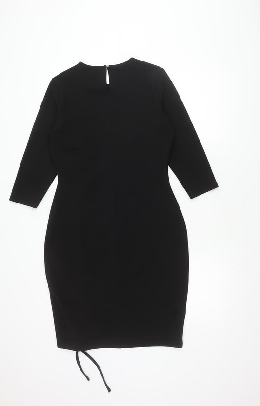 Dorothy Perkins Women's Black Bodycon Dress Size 12