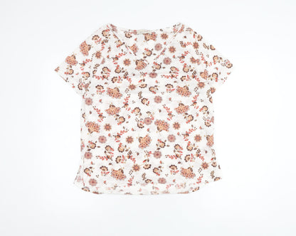 Womens UK Size 12 Per Una Ivory  T-Shirt