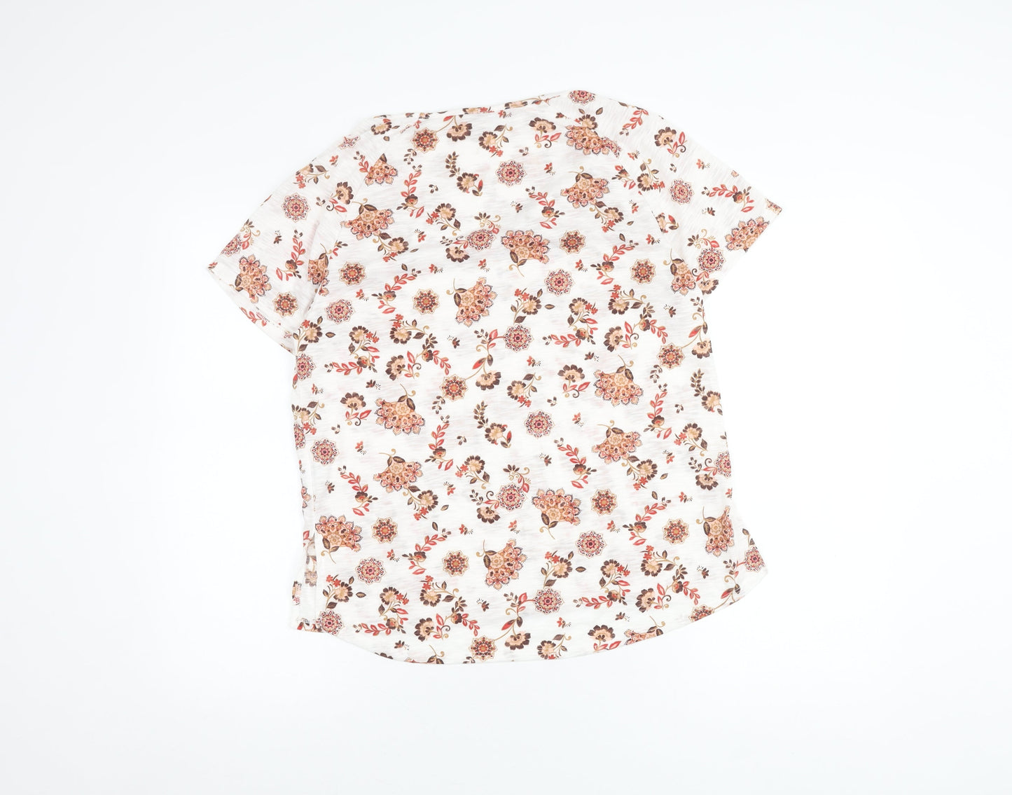 Womens UK Size 12 Per Una Ivory  T-Shirt