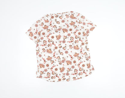 Womens UK Size 12 Per Una Ivory  T-Shirt