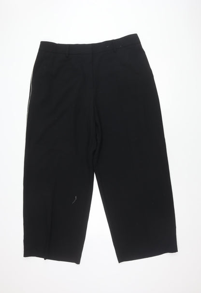 Womens UK Size 20 Marks and Spencer Regular Fit  Black Trousers
