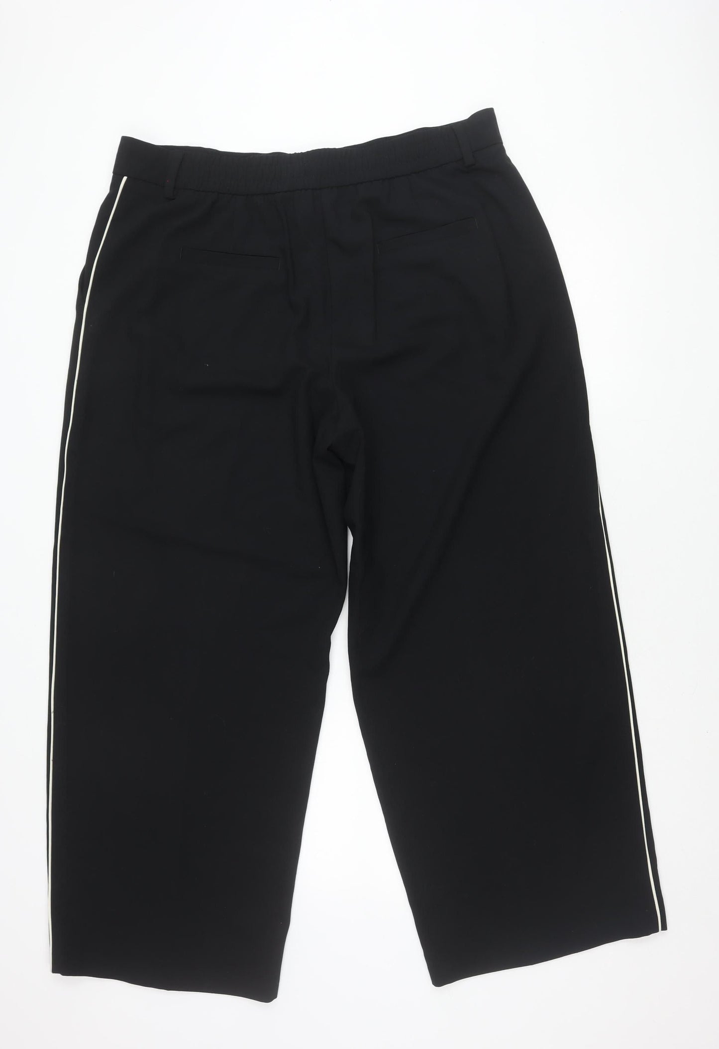 Womens UK Size 20 Marks and Spencer Regular Fit  Black Trousers