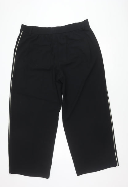 Womens UK Size 20 Marks and Spencer Regular Fit  Black Trousers