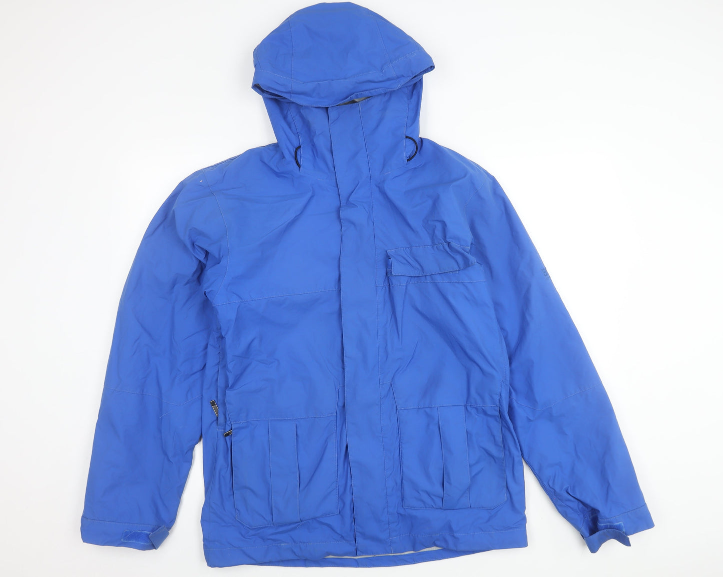 Mens UK Size S Bonfire Snowboarding Company Blue Puffer Jacket