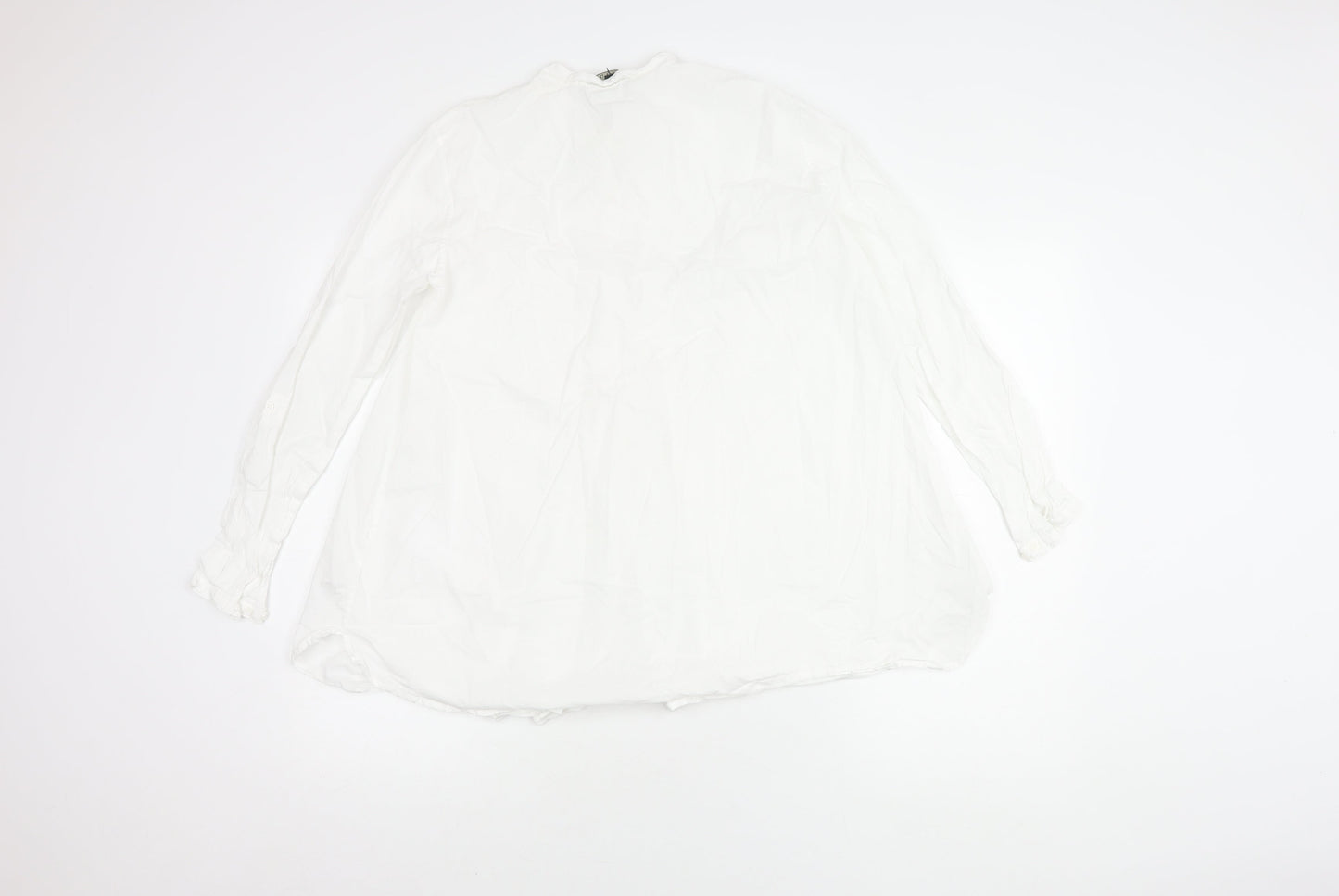 Womens UK Size 14 Massimo Dutti White  Blouse
