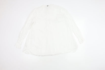 Womens UK Size 14 Massimo Dutti White  Blouse