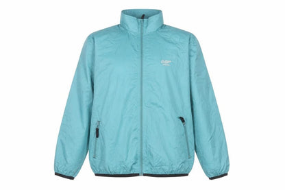 Unisex Adults UK Size L Cotton Traders Blue Windbreaker Coat