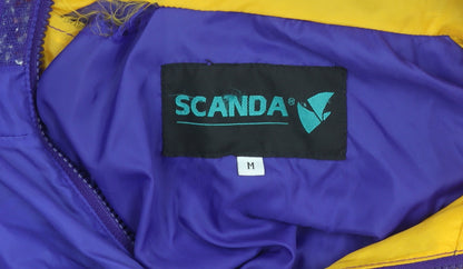 Unisex Adults UK Size M Scanda Purple Windbreaker Coat