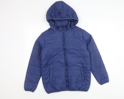 The Roadster Life Co. Women's Blue Puffer Jacket Size S