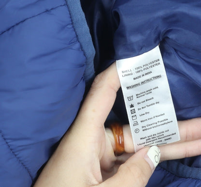 The Roadster Life Co. Women's Blue Puffer Jacket Size S