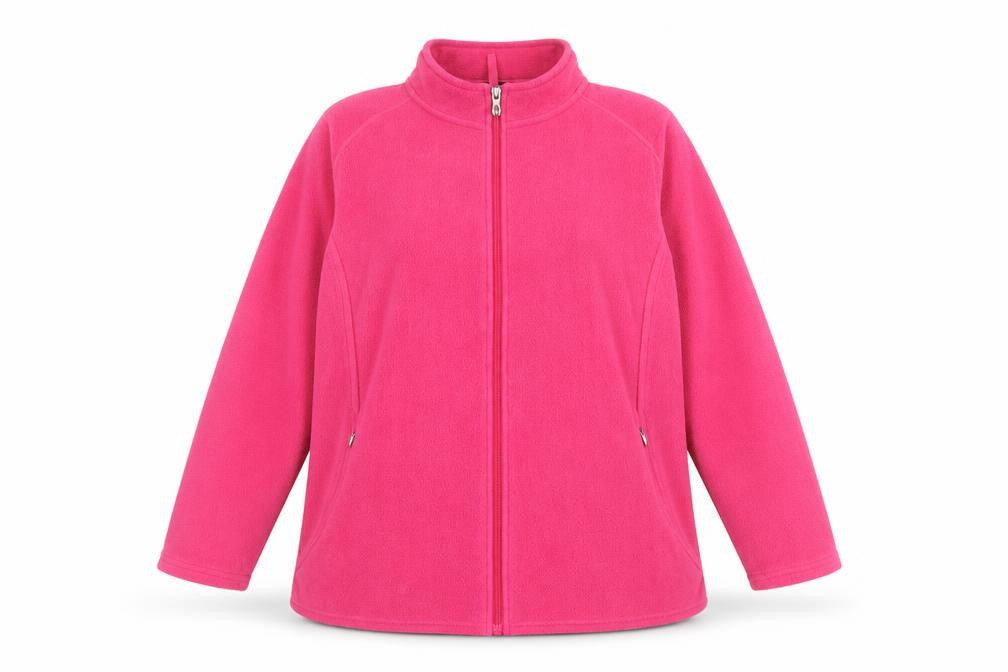 Womens UK Size 16 Bonmarché Pink Full Zip Sweatshirt