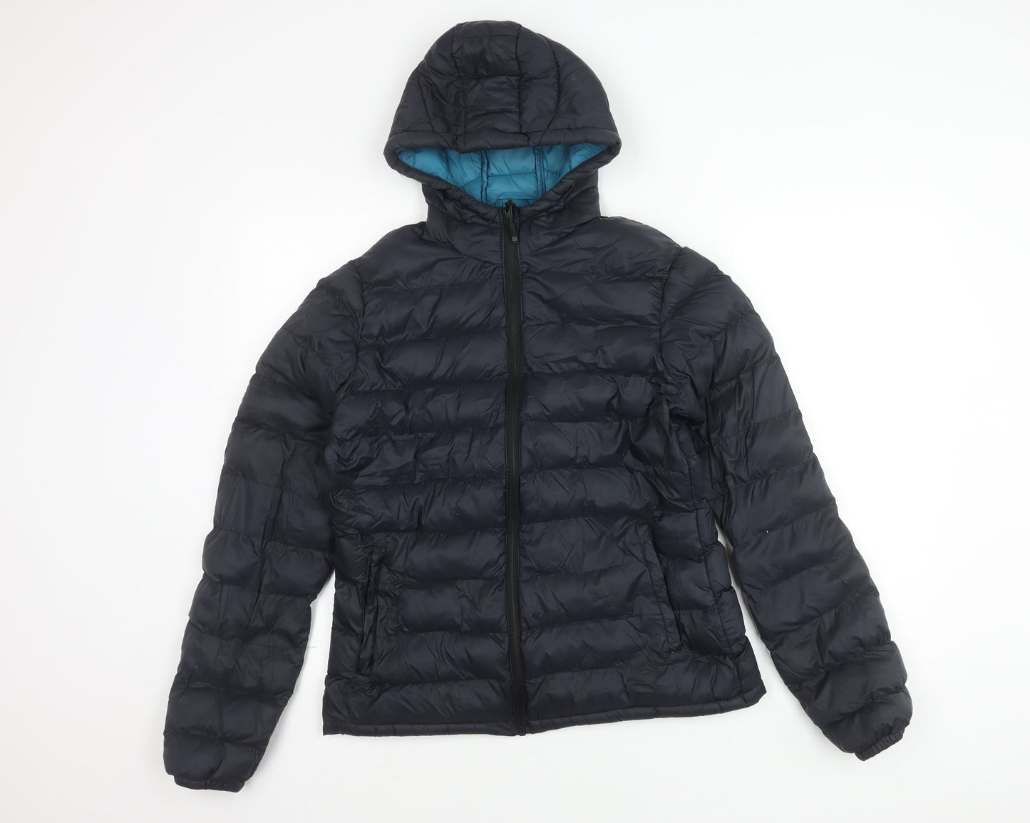 Unisex Adults UK Size 12 Mountain Warehouse Blue Puffer Jacket