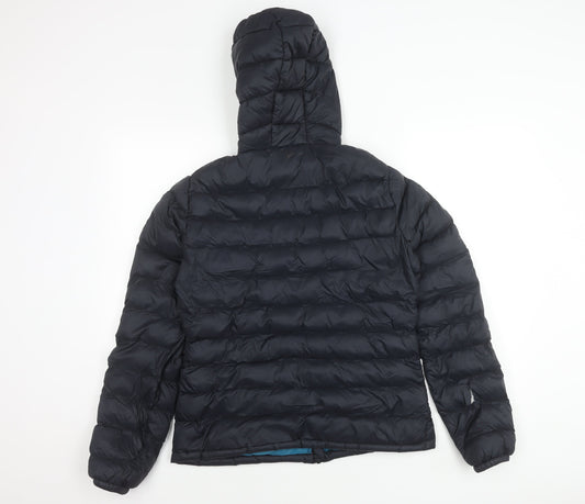 Unisex Adults UK Size 12 Mountain Warehouse Blue Puffer Jacket