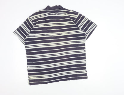 Newcastle United Men's Striped Polo L