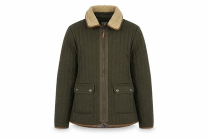 Womens UK Size 10 Crew Clothing Co. Green Basic Jacket