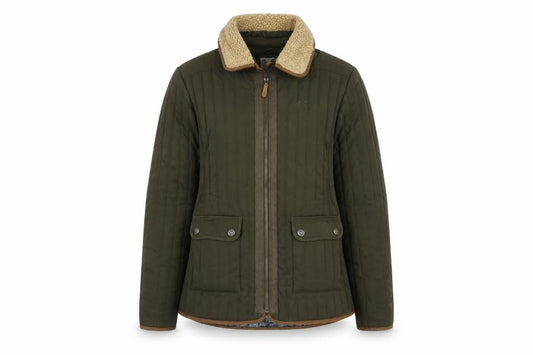 Womens UK Size 10 Crew Clothing Co. Green Basic Jacket