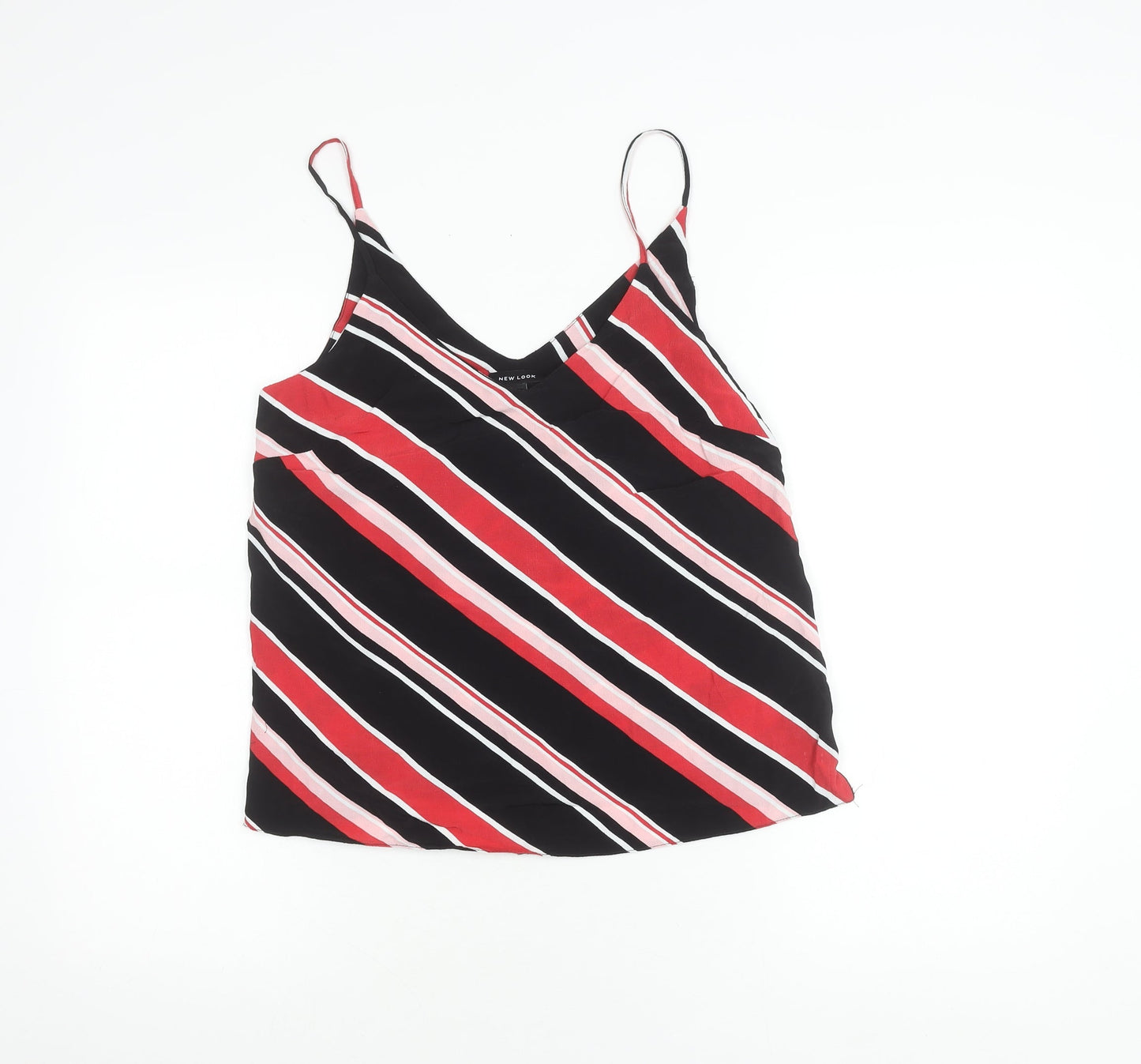 New Look Women's Multicoloured Striped Camisole Tank