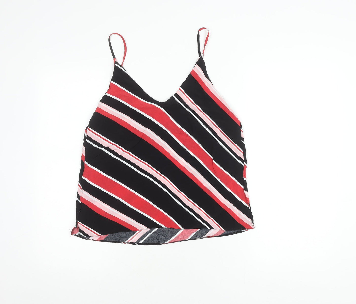 New Look Women's Multicoloured Striped Camisole Tank