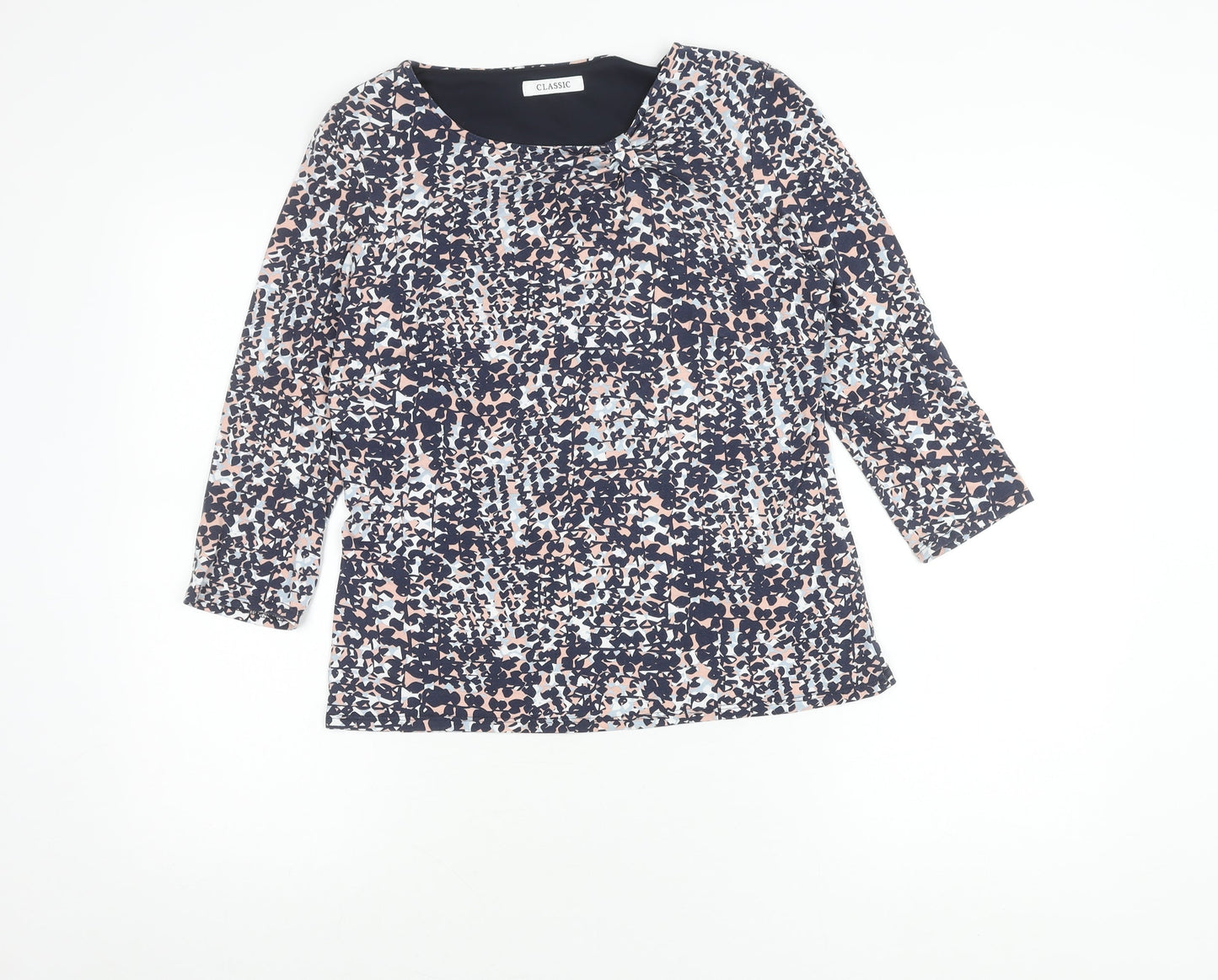 Womens UK Size 12 Marks and Spencer Multicoloured Classic Blouse