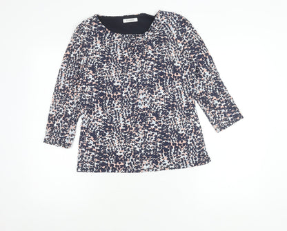 Womens UK Size 12 Marks and Spencer Multicoloured Classic Blouse