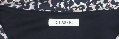 Womens UK Size 12 Marks and Spencer Multicoloured Classic Blouse