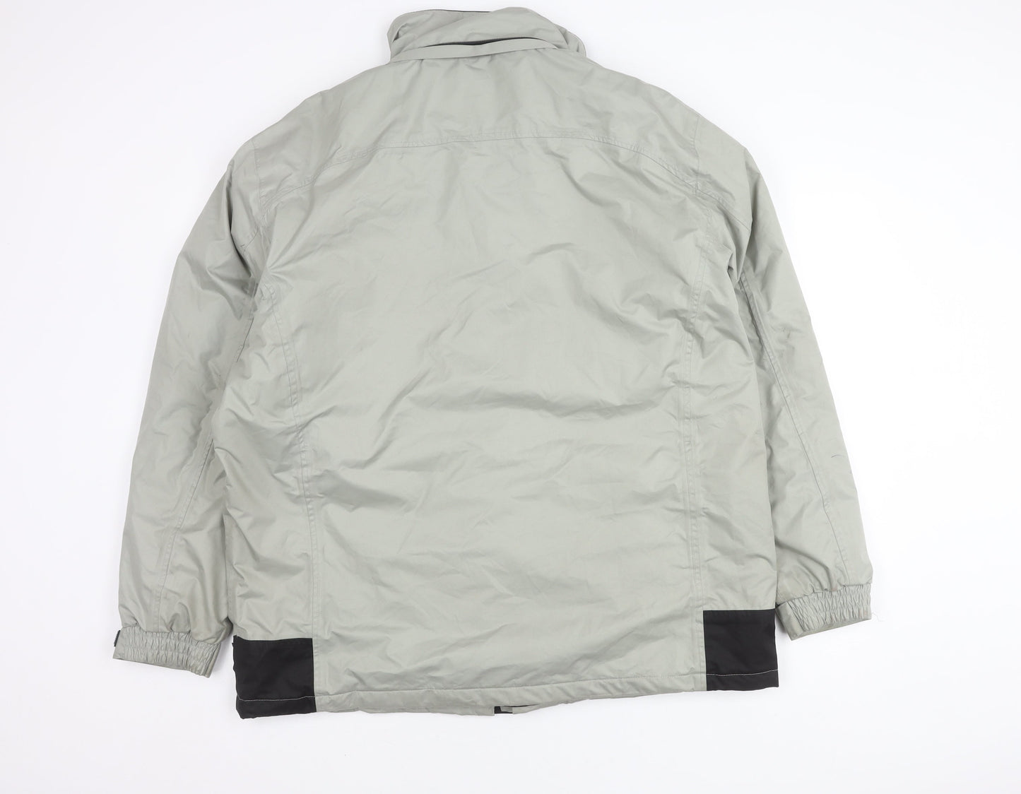 Mens UK Size L Snowdonia Grey Parka Coat