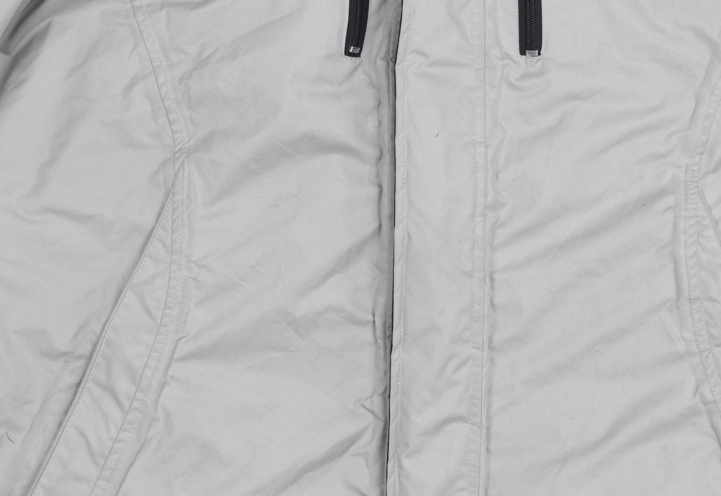 Mens UK Size L Snowdonia Grey Parka Coat