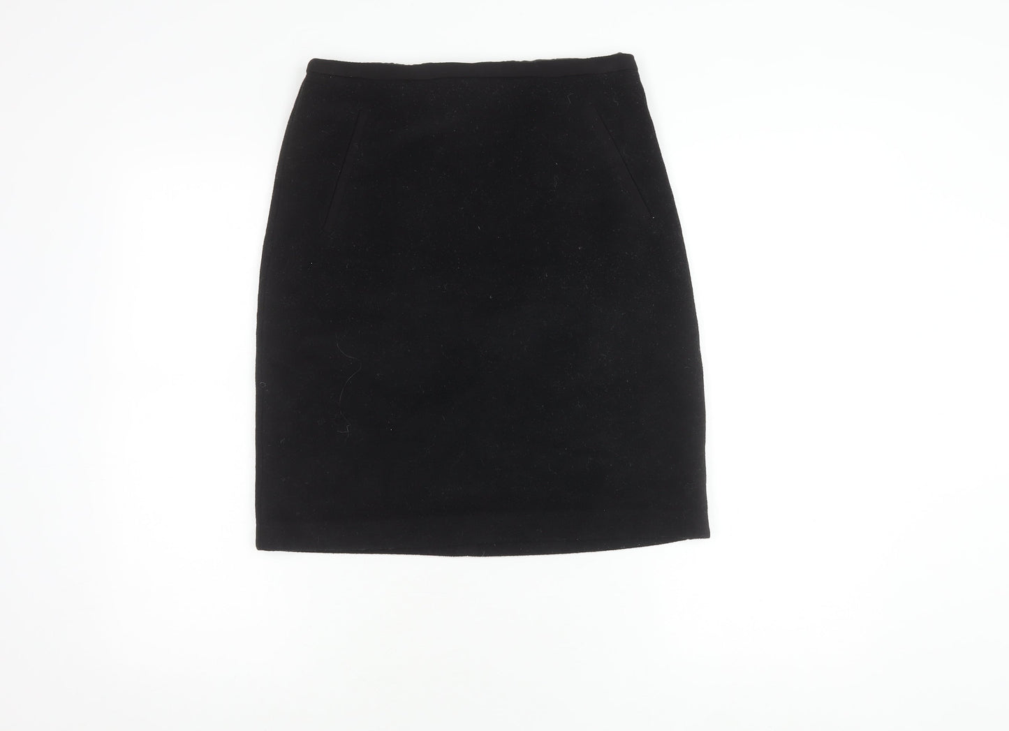 Marks and Spencer Women's Black Pencil Skirt Size 8